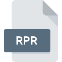 RPR icono de archivo