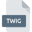 TWIG icono de archivo
