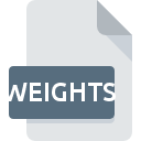 WEIGHTS bestandspictogram