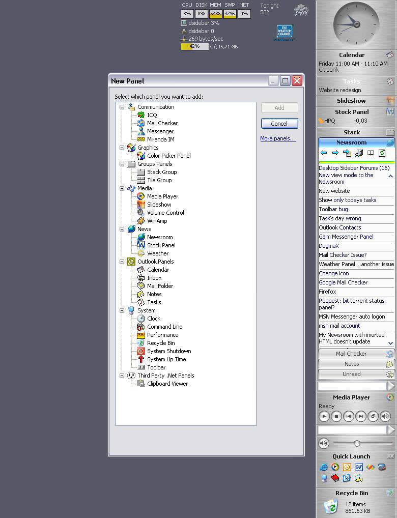 Desktop Sidebar Información Básica Y Extensiones De Archivo Asociadas