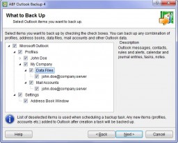 ABF Outlook Backup miniatyrbild