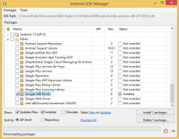 Android SDK miniaturka