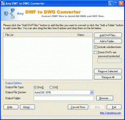 Any DWF to DWG Converter thumbnail