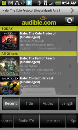 Audible for Android miniatyrbilde