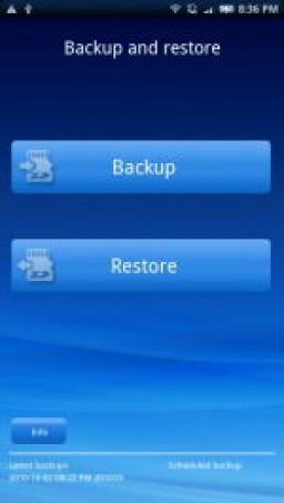 Backup and Restore miniatyrbild