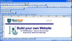 Bluevoda Website Builder miniatyrbild