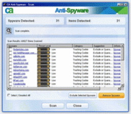 CA Anti-Spyware miniatyrbild