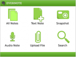 Evernote for BlackBerry thumbnail