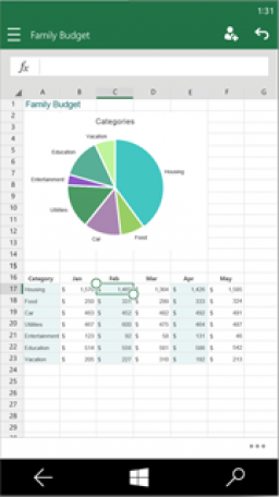 Excel Mobile miniaturka