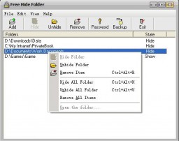 Free Hide Folder thumbnail