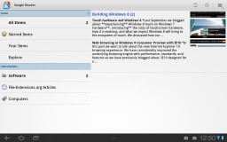Google Reader for Android miniatyrbild