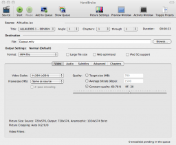 HandBrake for Mac thumbnail
