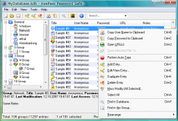 KeePass Password Safe miniatyrbild