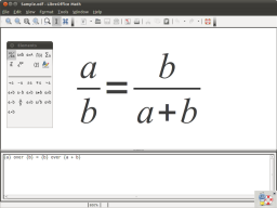 LibreOffice Math thumbnail