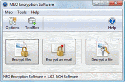 MEO Free Data Encryption Software miniatyrbilde