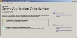 Microsoft Application Virtualization Sequencer miniatyrbilde
