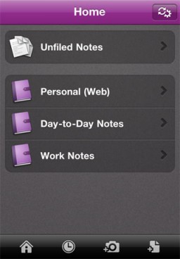 Microsoft One Note Mobile for iPhone miniatyrbilde