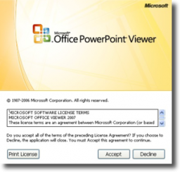 Microsoft PowerPoint Viewer miniatyrbilde