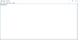 Microsoft Windows NotePad thumbnail