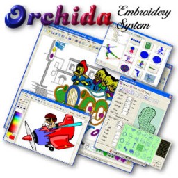 Orchida Embroidery System miniatyrbilde