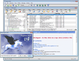 Pegasus Mail miniatyrbild