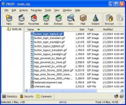 PKZIP for Windows thumbnail