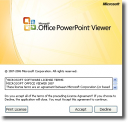 PowerPoint Viewer miniaturka