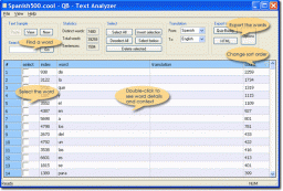 QB - Text Analyzer miniatyrbilde