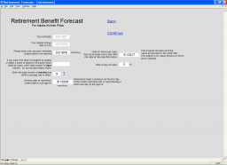 Retirement Forecast miniatyrbilde