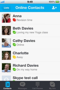 Skype for iOS miniatyrbilde