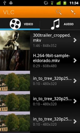 VLC media player for Android miniatyrbild