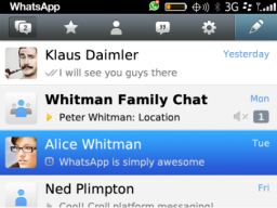 WhatsApp for Blackberry miniaturka