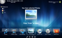 Windows Media Center thumbnail