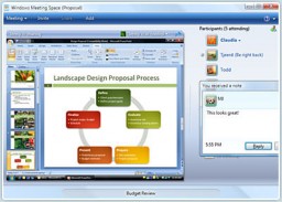 Windows Meeting Space miniatyrbild