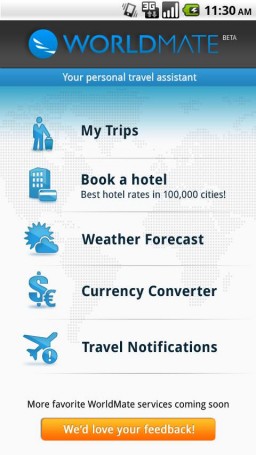 WorldMate for Android thumbnail