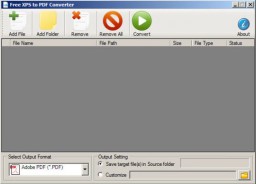 XPS To PDF Converter miniatyrbild